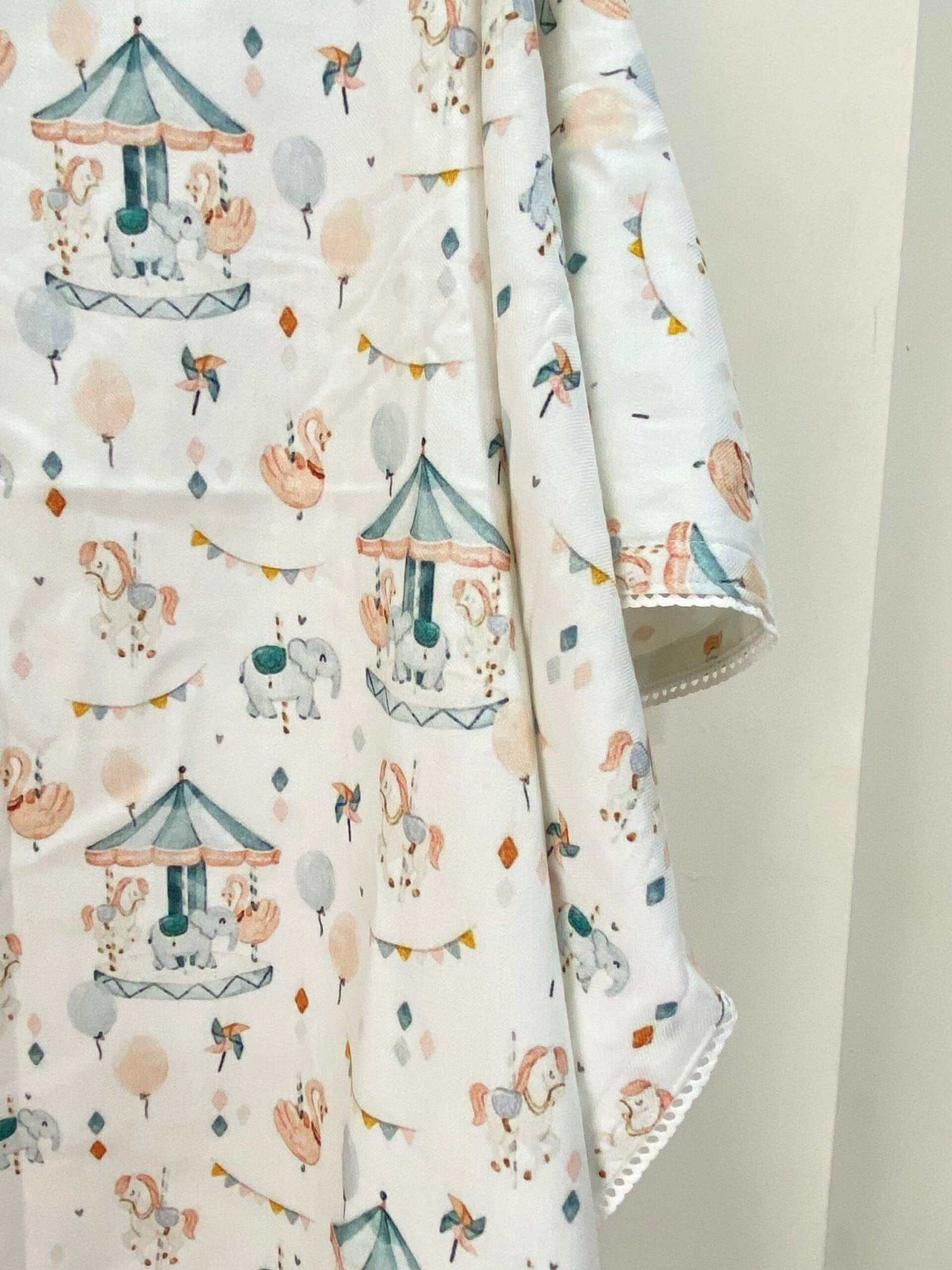 Animal Carousel Fun Swaddle