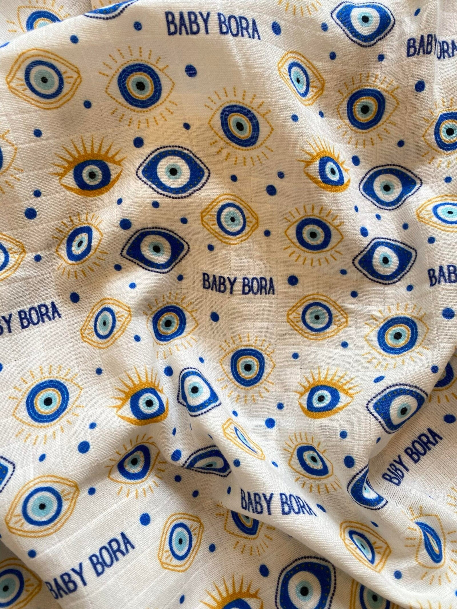 Evil Eye Customised Swaddle