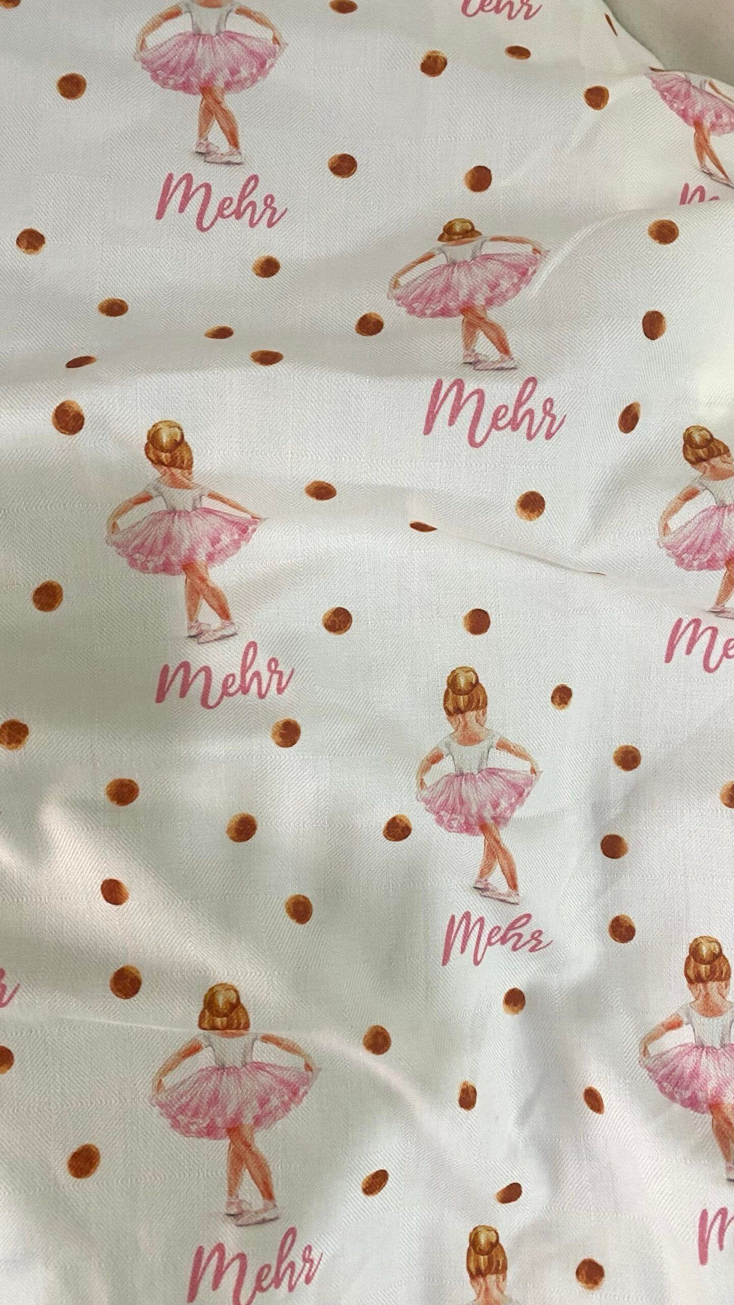 Ballerina Customised Swaddle